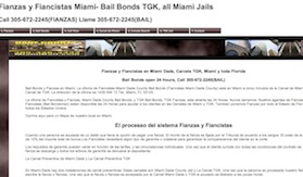 Fianzas y Fiancistas En Miami, Bail Bonds and Bail Bond Agents in Miami and TGK Jails