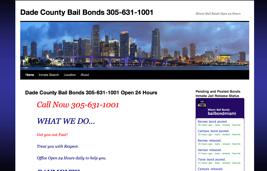 miami bail bond company fiancista en miami